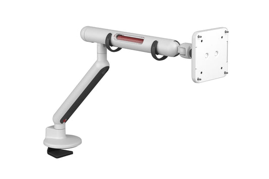 UFOU Kyber Monitor Arm Single Mount Bracket Heavy Duty Star Wars - White